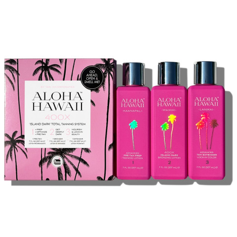 Aloha Hawaii BOX 207 ml x 3 step Total Tanning System