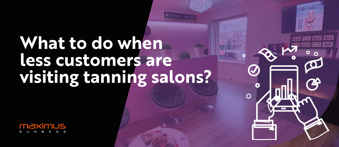 What to do when a salon is visited by fewer clients?